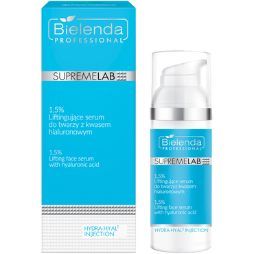 BIELENDA PROFESSIONAL -   Bielenda Professional SupremeLab liftingujące serum do twarzy z kwasem hialuronowym, 50 ml
