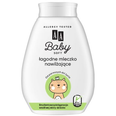 AA COSMETICS -  AA Cosmetics AA Baby Soft - nawilżające, łagodne mleczko do ciała