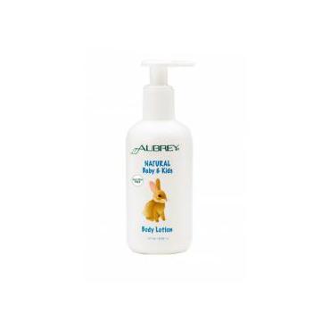 Aubrey Organics -  Naturalny lotion do ciała dla dzieci i niemowląt z wiesiołkiem, aloesem i olejem z kiełków pszenicy 
