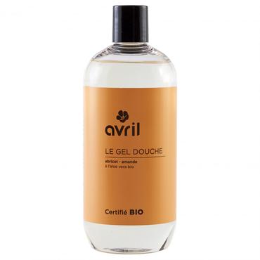 Avril Organic -  AVRIL Żel pod prysznic morelowo-migdałowy