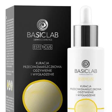 Basiclab -  BASICLAB Kuracja przeciwzmarszczkowa odżywienie i wygładzenie, 30ml