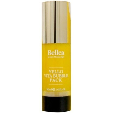 Bellca -  BELLCA Yello Vita Bubble Pack Bąbelkująca maska w żelu rozjaśniająca 