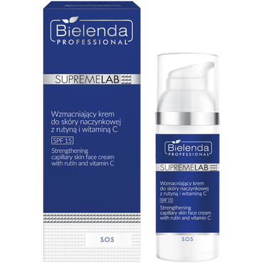 BIELENDA PROFESSIONAL -   Bielenda Professional SupremeLab wzmacniający krem do skóry naczynkowej z rutyną i witaminą C, 50 ml