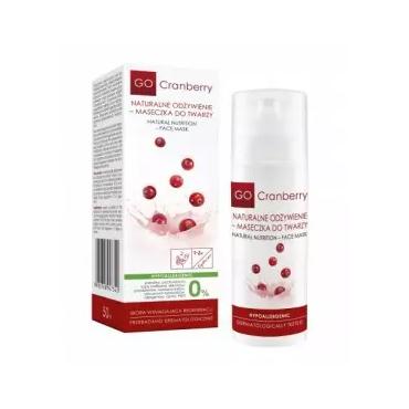 GoCranberry -  GoCranberry Maseczka do twarzy - Naturalne odżywienie, 50 ml