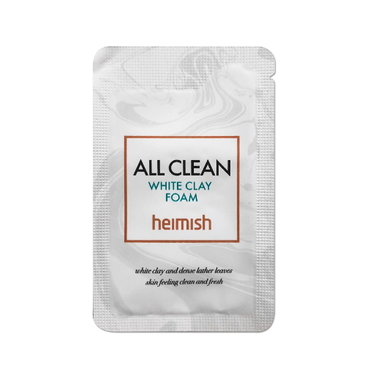 Heimish -  HEIMISH All Clean White Clay Foam Oczyszczająca pianka z glinką białą - 2 ml próbka