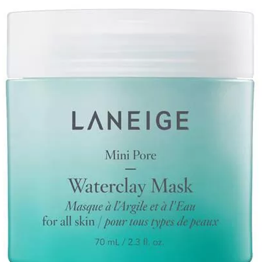 Laneige -   LANEIGE Mini pore waterclay mask Maska z glinką mineralną i wodą miętową