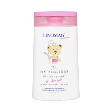 Linomag -  Linomag  Żel do mycia ciała i głowy 200 ml