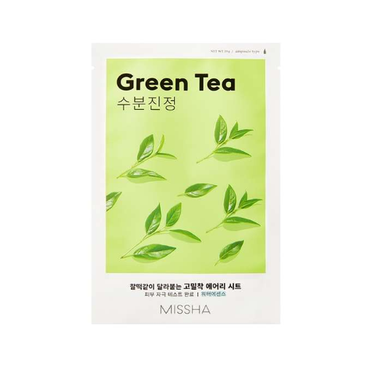 Missha -  MISSHA Airy Fit Sheet Mask Green Tea 19g