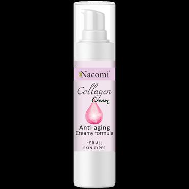 Nacomi -  Nacomi Collagen Cream Przeciwstarzeniowy krem do twarzy