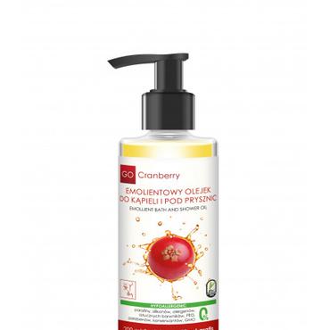 Nova Kosmetyki -  Nova Kosmetyki GoCranberry Emolientowy olejek do kąpieli i pod prysznic