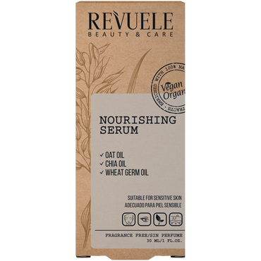 REVUELE -  REVUELE VEGAN&ORGANIC odżywcze serum do twarzy, 30 ml