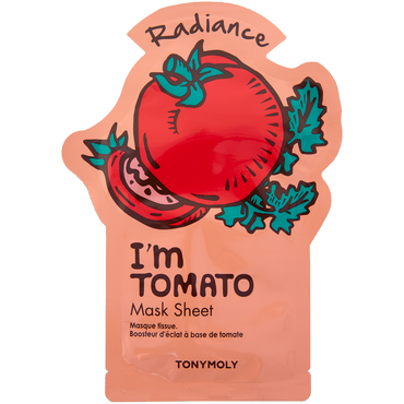 TONY MOLY -  TONY MOLY I'M TOMATO RADIANCE maska do twarzy pomidor, 21 g
