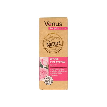 VENUS NATURE -  Venus Nature woda z płatków róży Twoja Receptura 50 ml